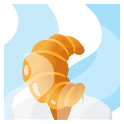 hot springs and croissant