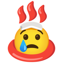 hot springs and crying face