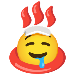 hot springs and drooling face