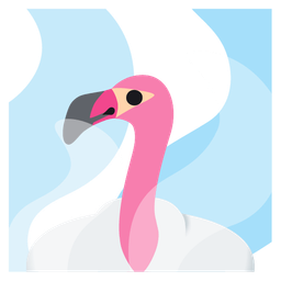 hot springs and flamingo