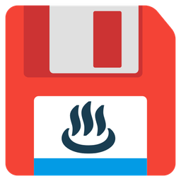 hot springs and floppy disk