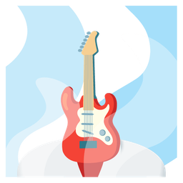 hot springs and guitar