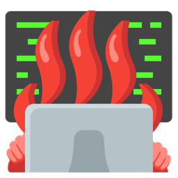 hot springs and laptop