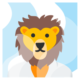 hot springs and lion