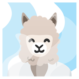 hot springs and llama