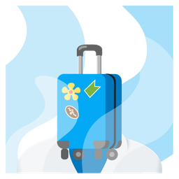 hot springs and luggage