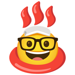 hot springs and nerd face