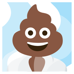 hot springs and pile of poo