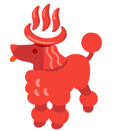 hot springs and poodle