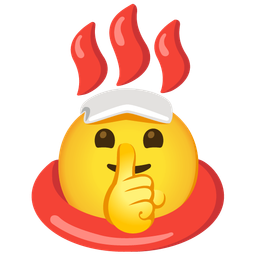 hot springs and shushing face