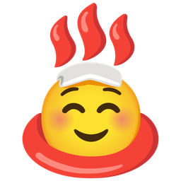 Hot springs and Smiling face