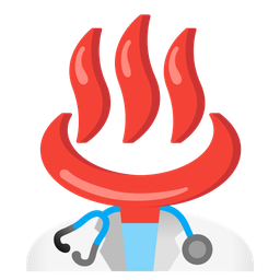 hot springs and stethoscope