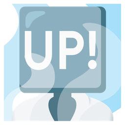 hot springs and UP! button