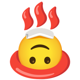 Hot springs and Upside-down face