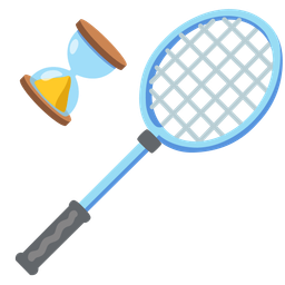 hourglass done and badminton