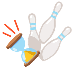 hourglass done and bowling