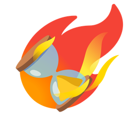 hourglass done and comet