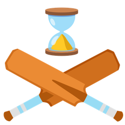 hourglass done and cricket game