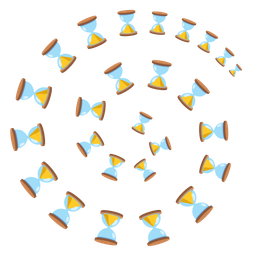 hourglass done and cyclone