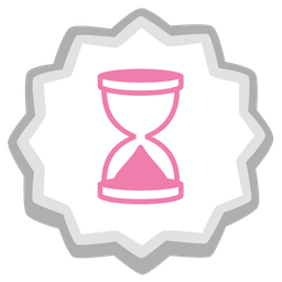 hourglass done and fish cake with swirl