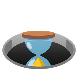 hourglass done and hole