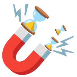 hourglass done and magnet