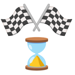 hourglass done and racing car