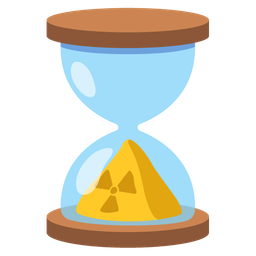 hourglass done and radioactive