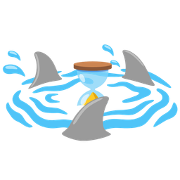 hourglass done and shark