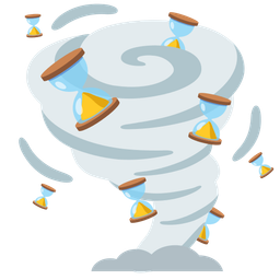 hourglass done and tornado