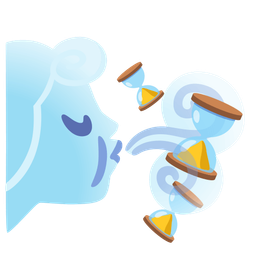 hourglass done and wind face