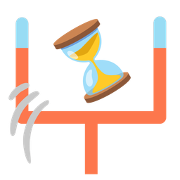 hourglass not done and american football