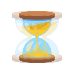 hourglass not done and beating heart