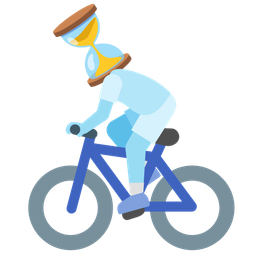 hourglass not done and bicycle