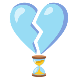 hourglass not done and broken heart