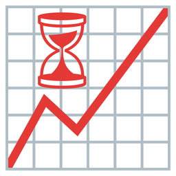 hourglass not done and chart increasing