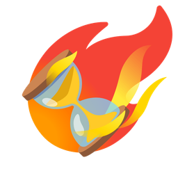 hourglass not done and comet