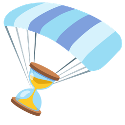 hourglass not done and parachute