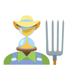 hourglass not done and tractor