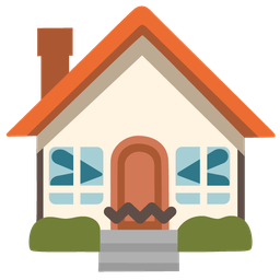 house and confounded face