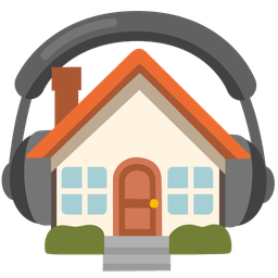 house and headphone