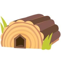 house and hedgehog