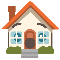 house and hushed face