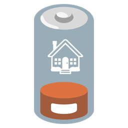 house and low battery