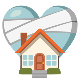 house and mending heart