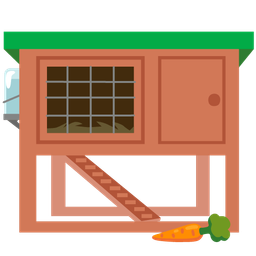 house and rabbit face