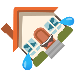 House and Rolling on the floor laughing