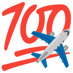 hundred points and airplane