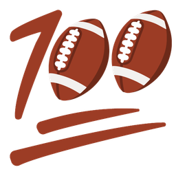 hundred points and american football
