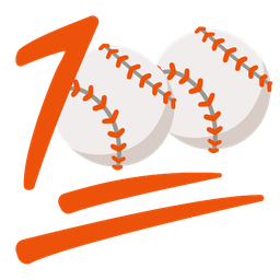 hundred points and baseball